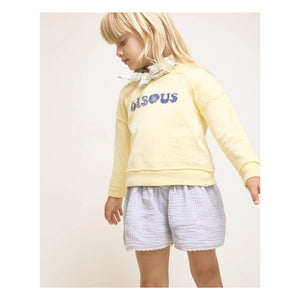 Búho - Bisous Sweat Organic Cotton | Yellow