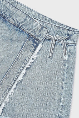 Mayoral Kız Çocuk Denim Etek Şort