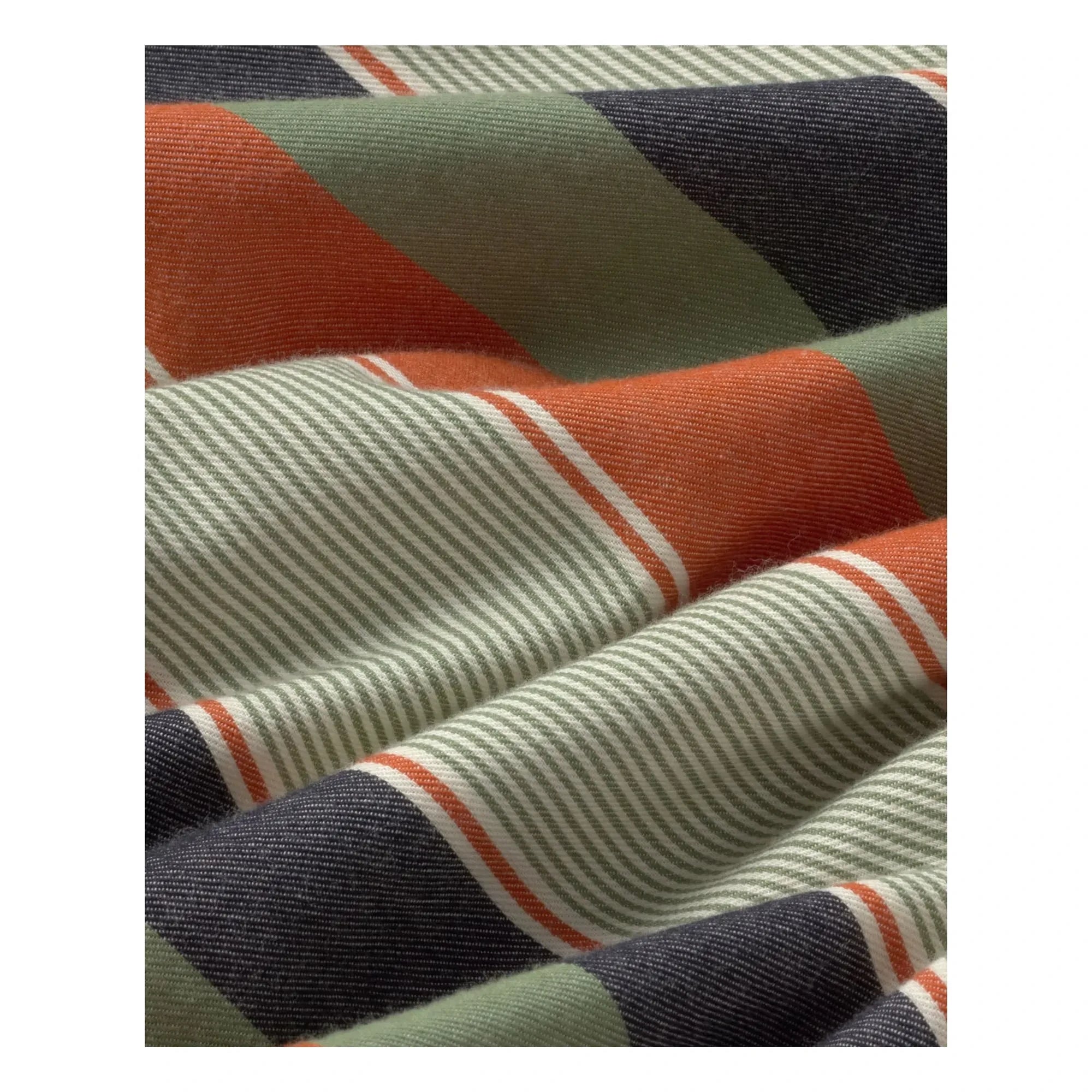 Thinking Mu - Striped Pants Made of Organic Cotton | Orange