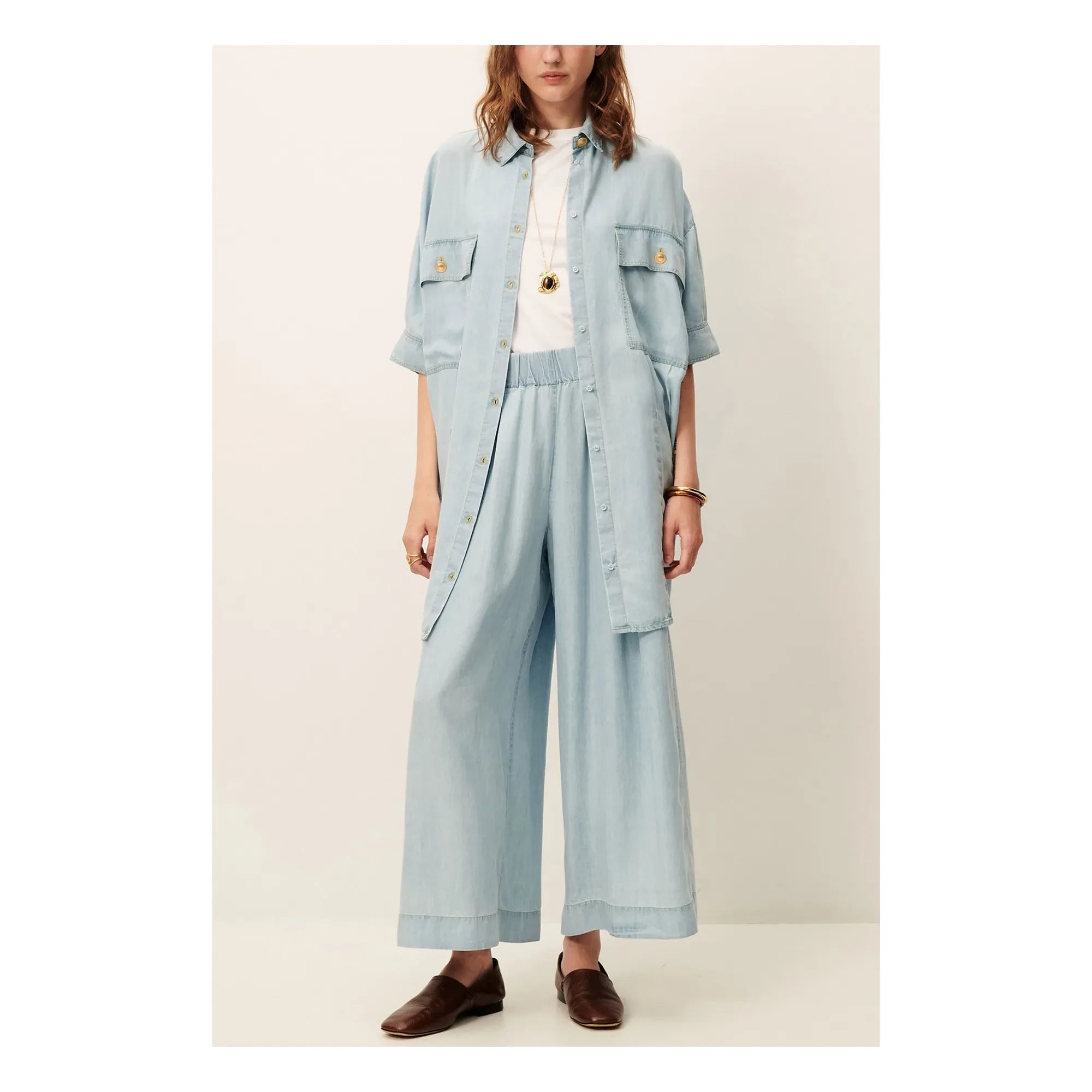 Sessùn - Islanim Pants | Light Blue