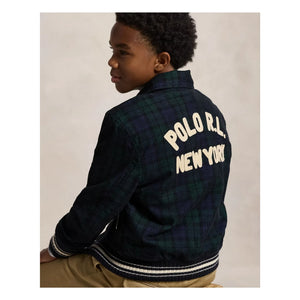 Ralph Lauren - Bomber Ekose | Lacivert