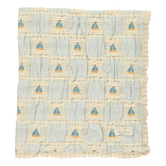Bebe Organic - Sailor Bateaux Organic Cotton Blanket | Ecru