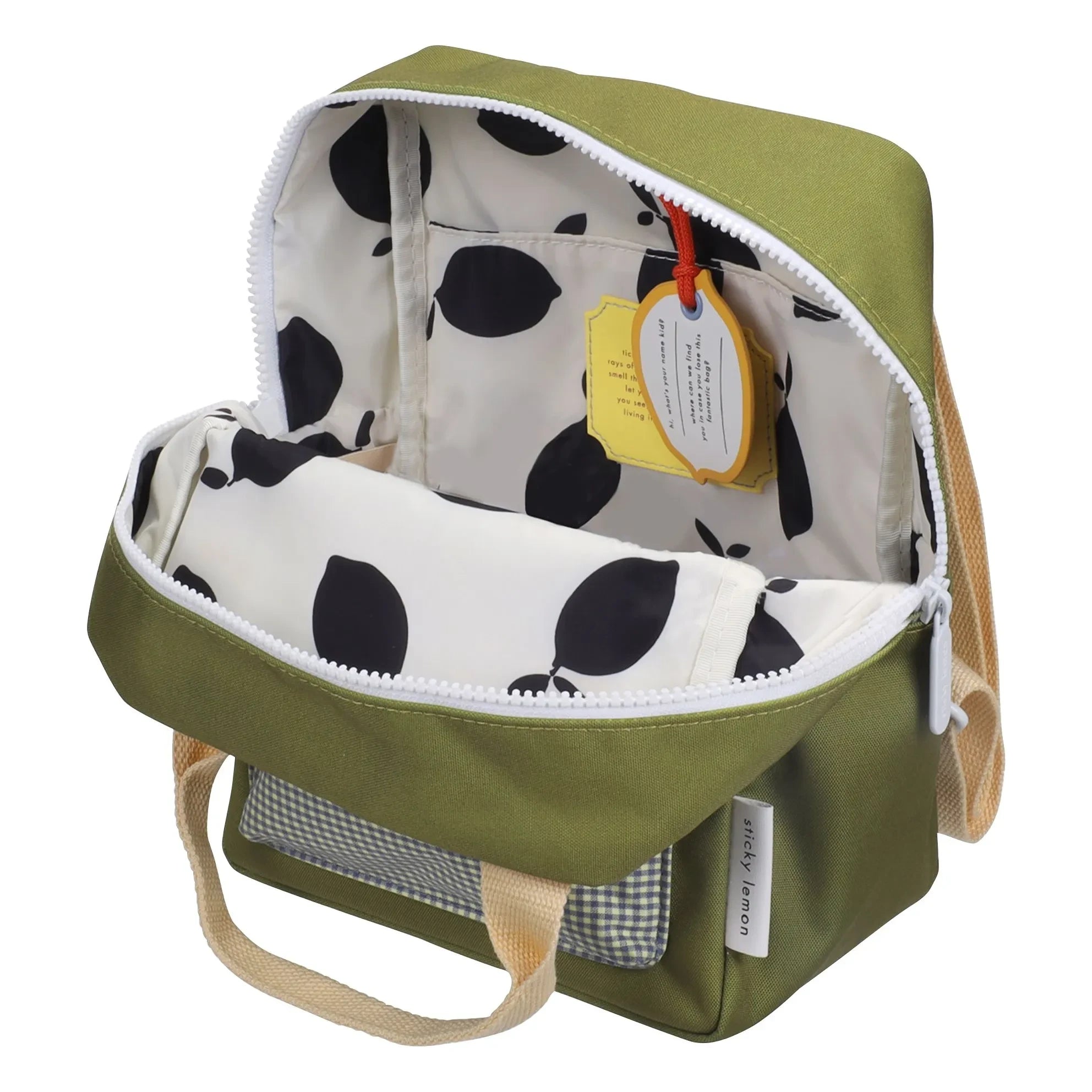 Sticky Lemon - Small Envelope Backpack | Khaki