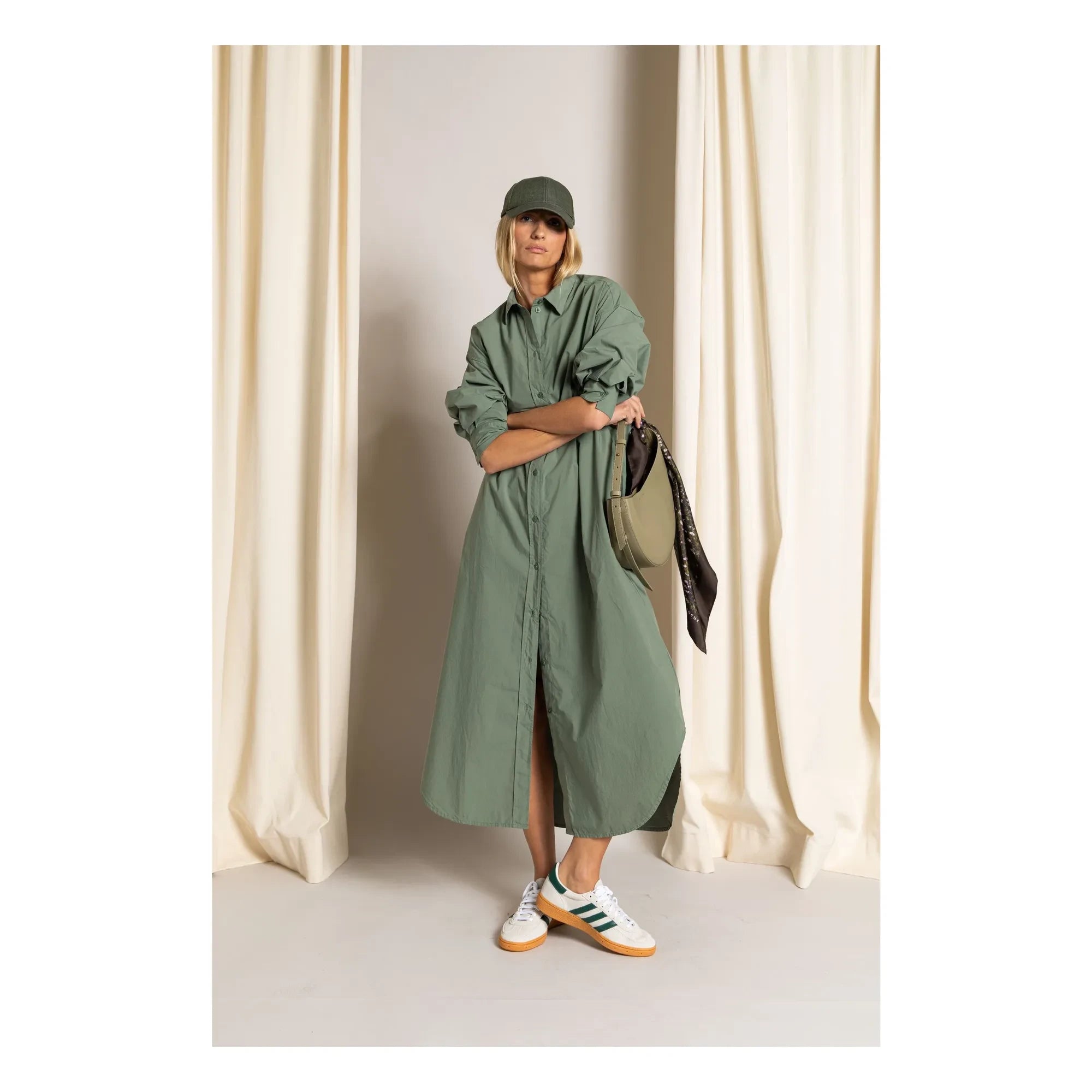 Smallable Woman - Melissa Shirt Dress | Khaki