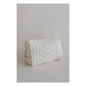 Soft Spot - Periwinkle Organic Cotton Cosmetic Bag | Blue