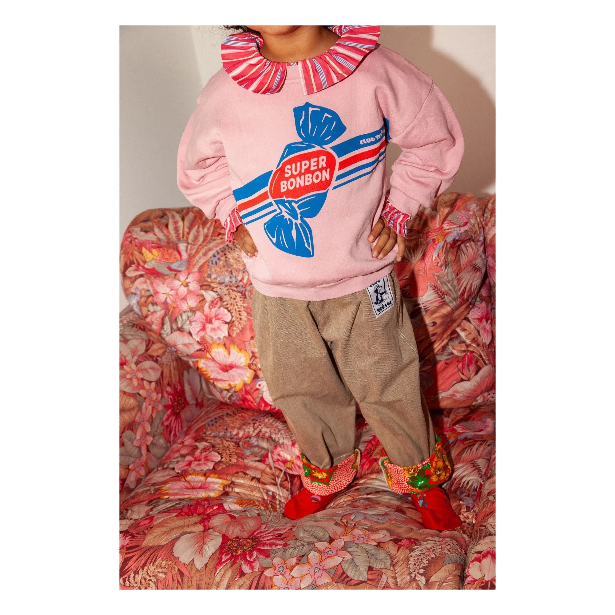 Club Trésor - Super Bonbon Sweat | Pembe