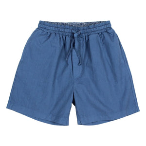Búho - Organic Cotton Poplin Bermuda Shorts | Navy Blue