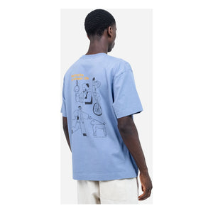 Olow - People T-shirt | Azure Blue