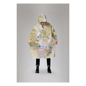 Rainkiss - Flora Rain Poncho | Yellow