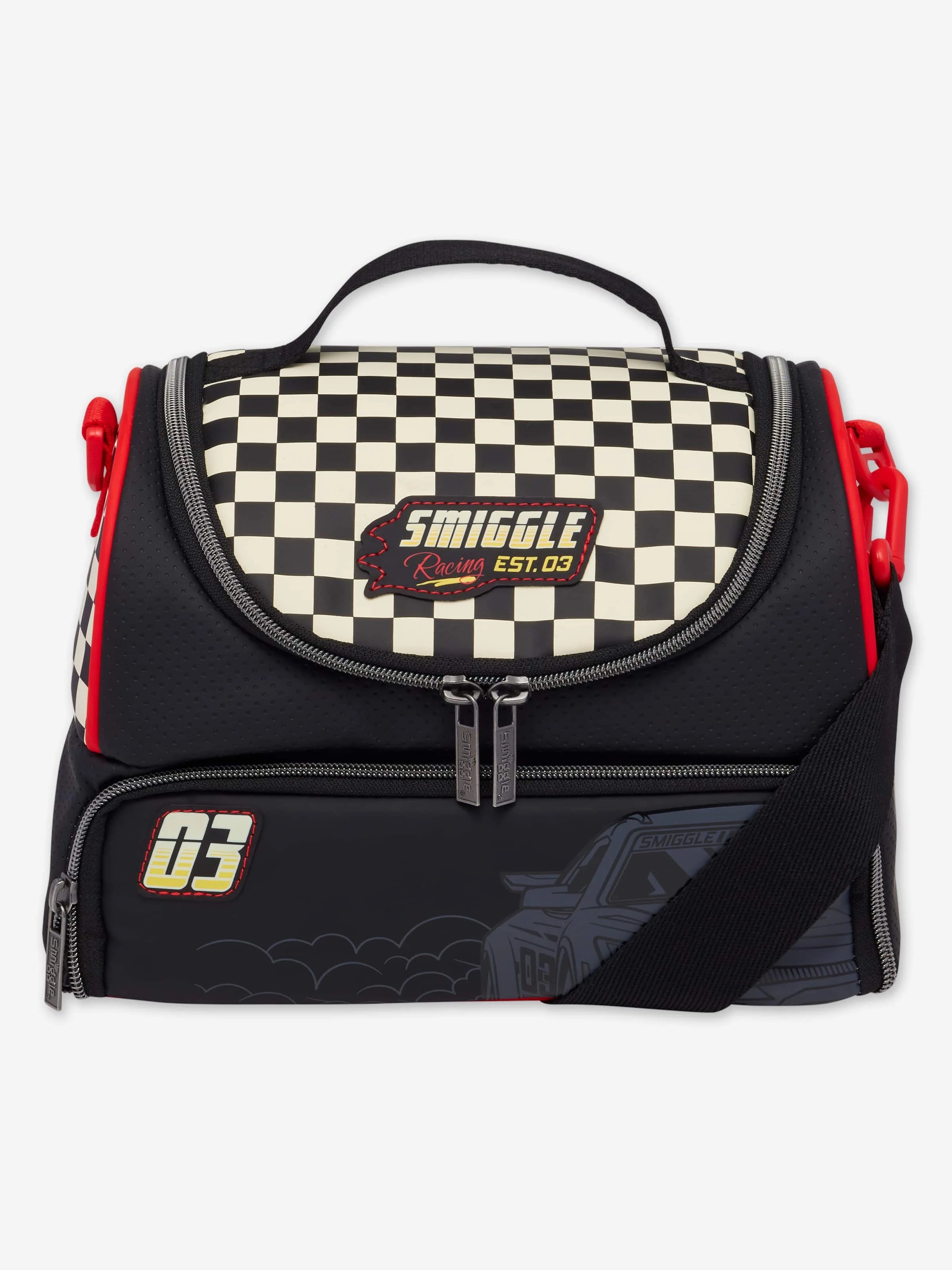 Smiggle - Pit Stop Çift Katlı Beslenme Çantası