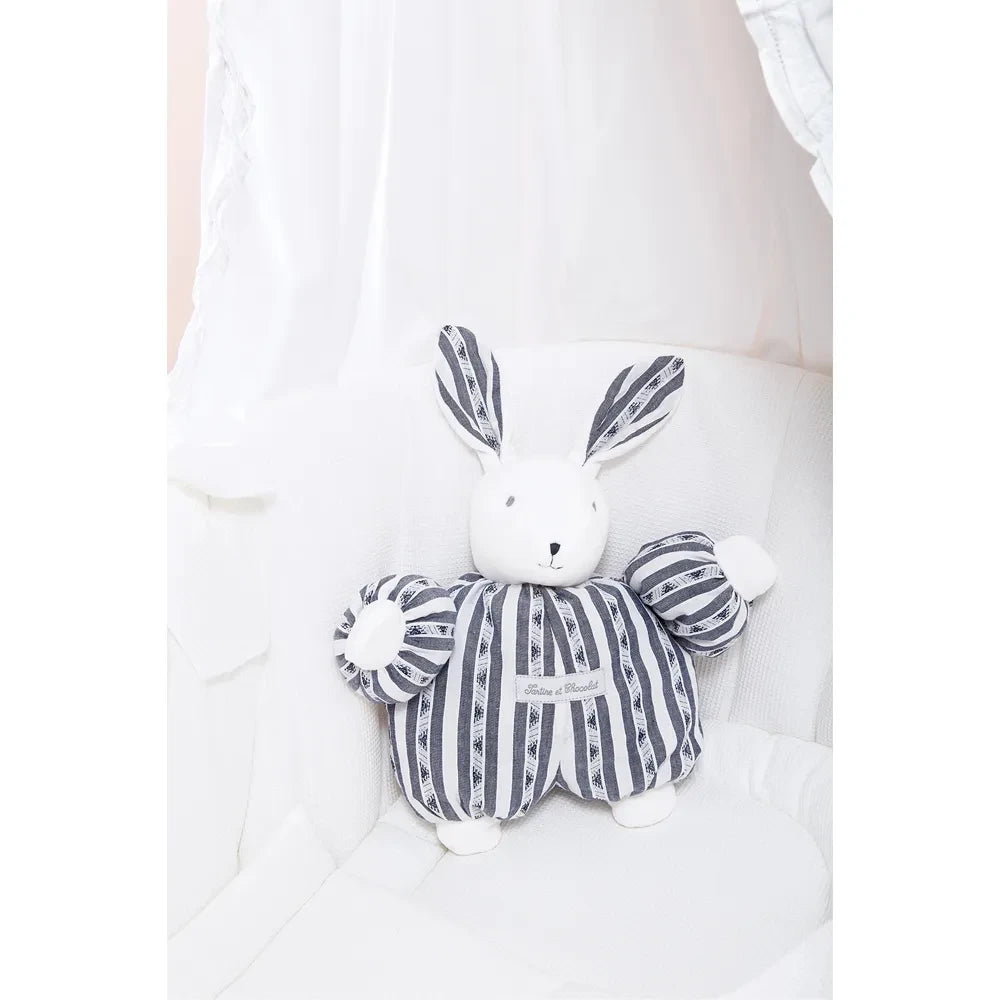 Tartine et Chocolat - Augustin The Rabbit Soft Toy 1977 - 25 cm | Navy Blue