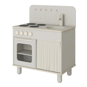 Flexa - Wooden Play Kitchen | Light Gray