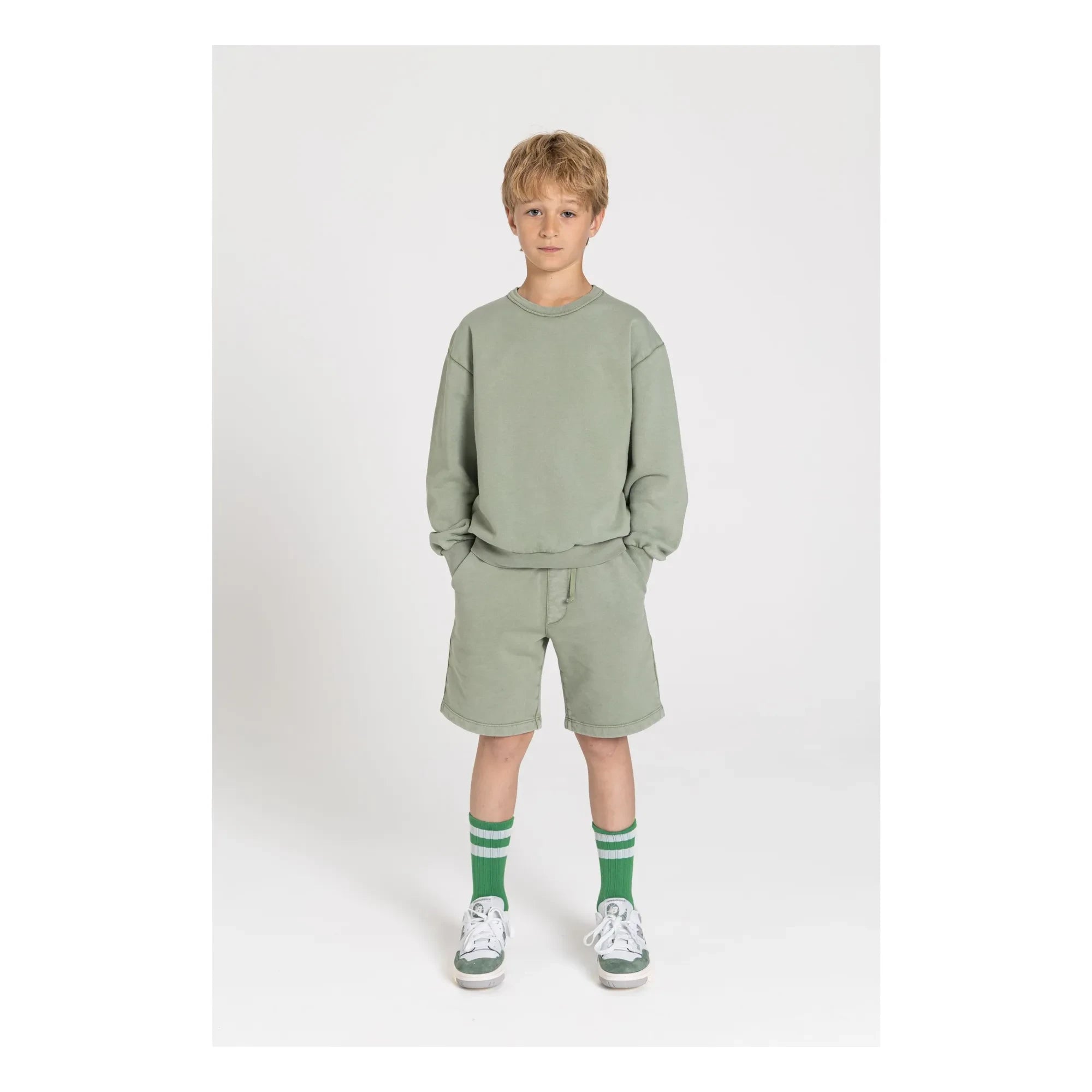 Smallable Kid - Arlo sweatshirt | Light khaki