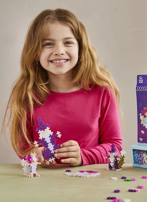 Plus-Plus - Büyülü Orman Yaratıcı Set - 125 Parça | Mor