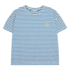 The Campamento - Oversized Striped T-Shirt | Blue