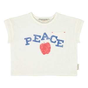 Piupiuchick - Peace T-Shirt | Ecru