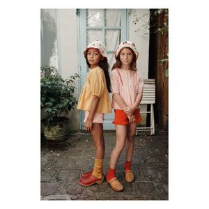 Emile et Ida - Terry Ruffle Shorts | Pale Pink