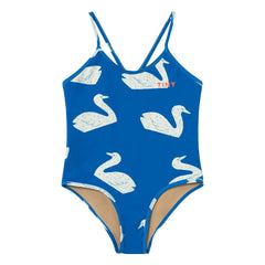 Tinycottons - Swan Swimsuit | Blue