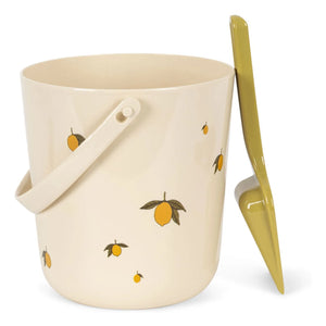 Konges Sløjd - Lemon Beach Bucket and Shovel | Yellow