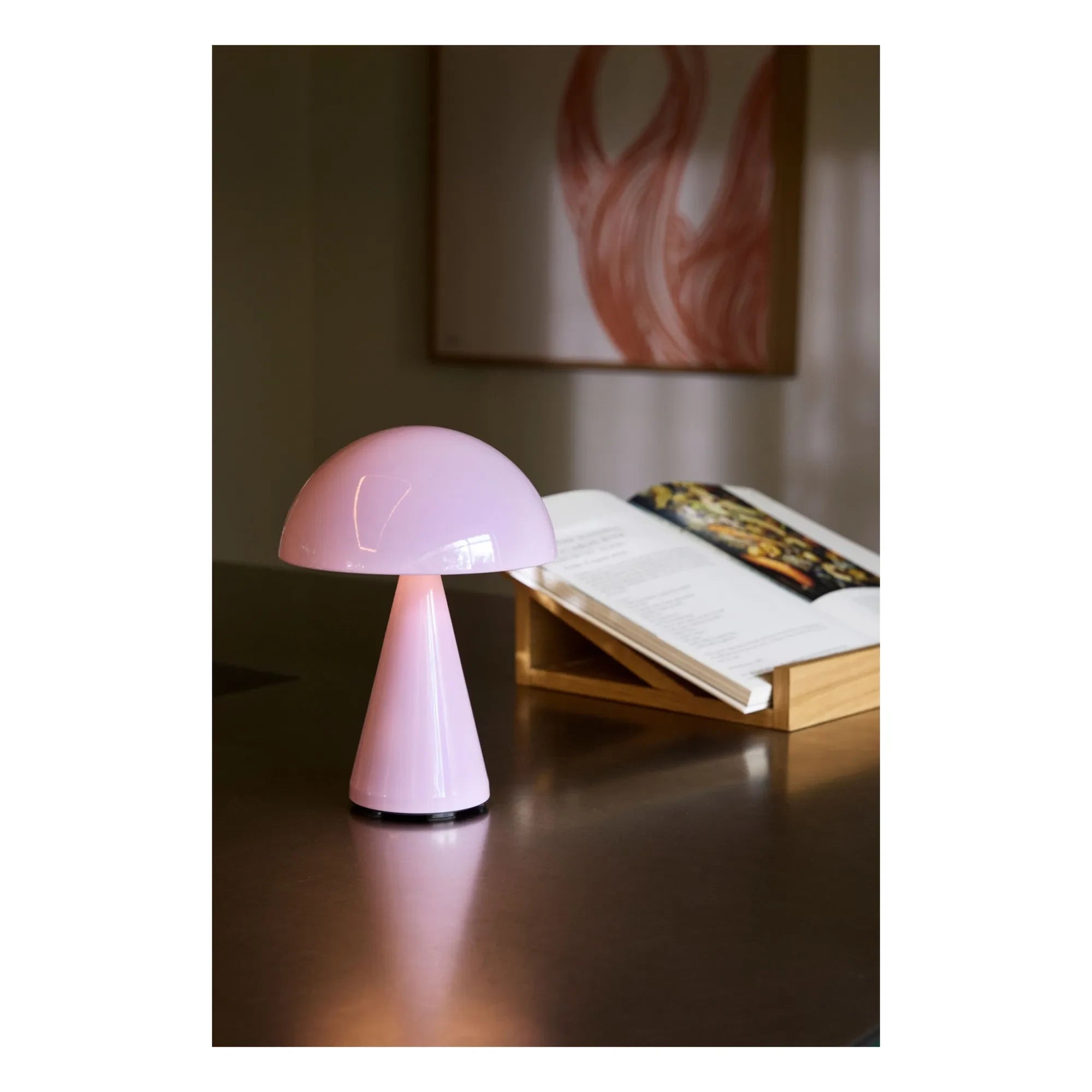 Hübsch - Mush Nomad Lamp | Pale Pink
