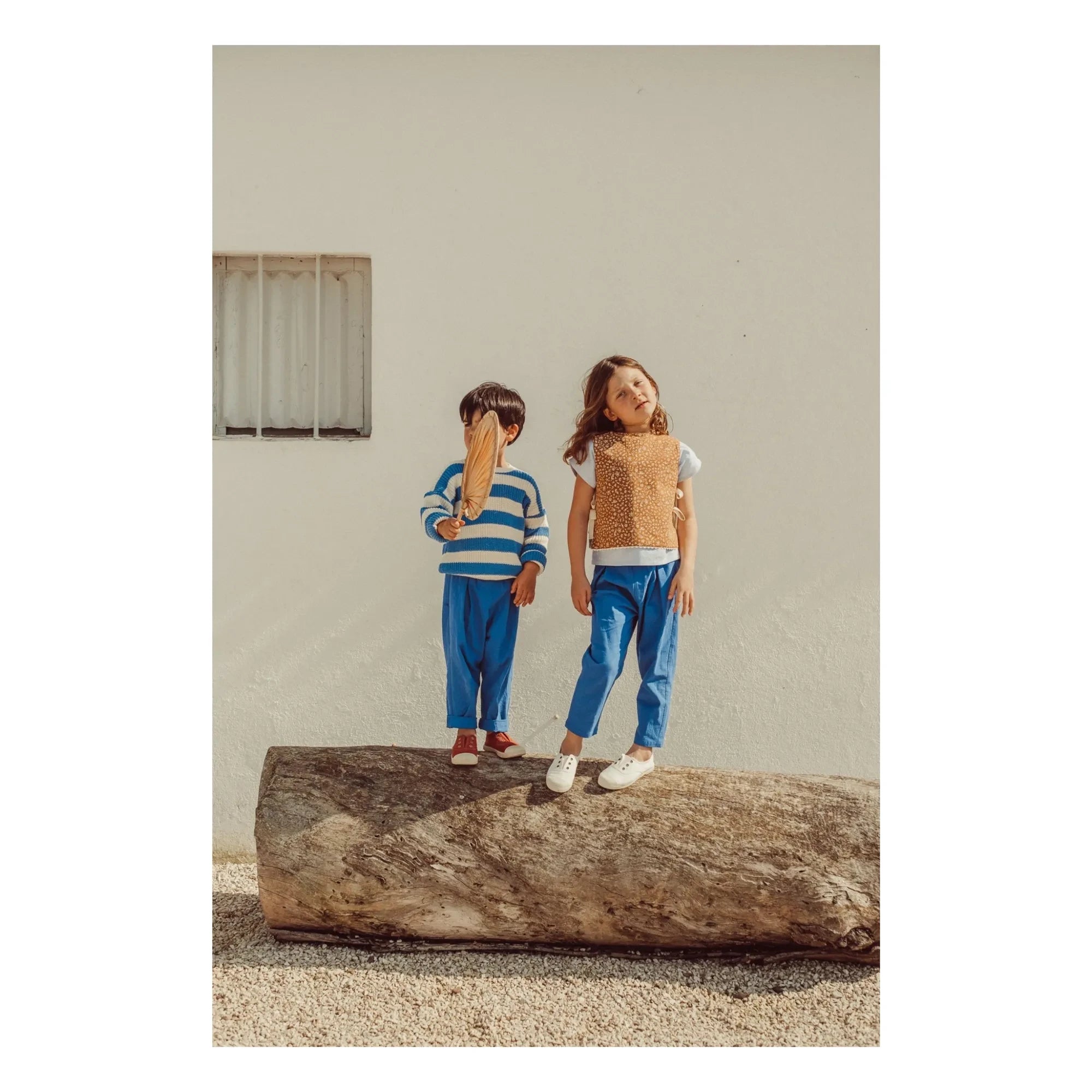 THE LiTTLE POETS - Camões Carrotte Pants | Royal Blue