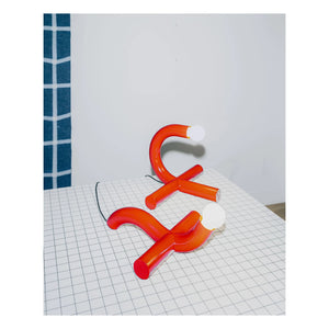 Valerie Objects - La Due Table Lamp | Red