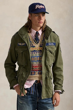 Polo Ralph Lauren Men's Cotton Transitional Jacket Icnc Fld Jkt Lined Field