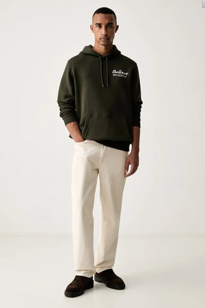 Les Deux kapüşonlu erkek pamuklu sweatshirt