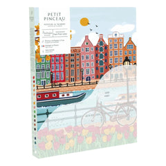 La Petite Épicerie - Numbered Coloring Set - Amsterdam