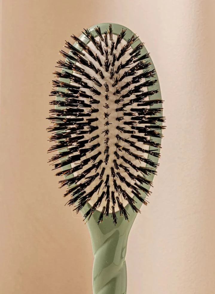 La Bonne Brosse - L'Universelle Hair Brush No. 01 - Care and Shine | Almond Green