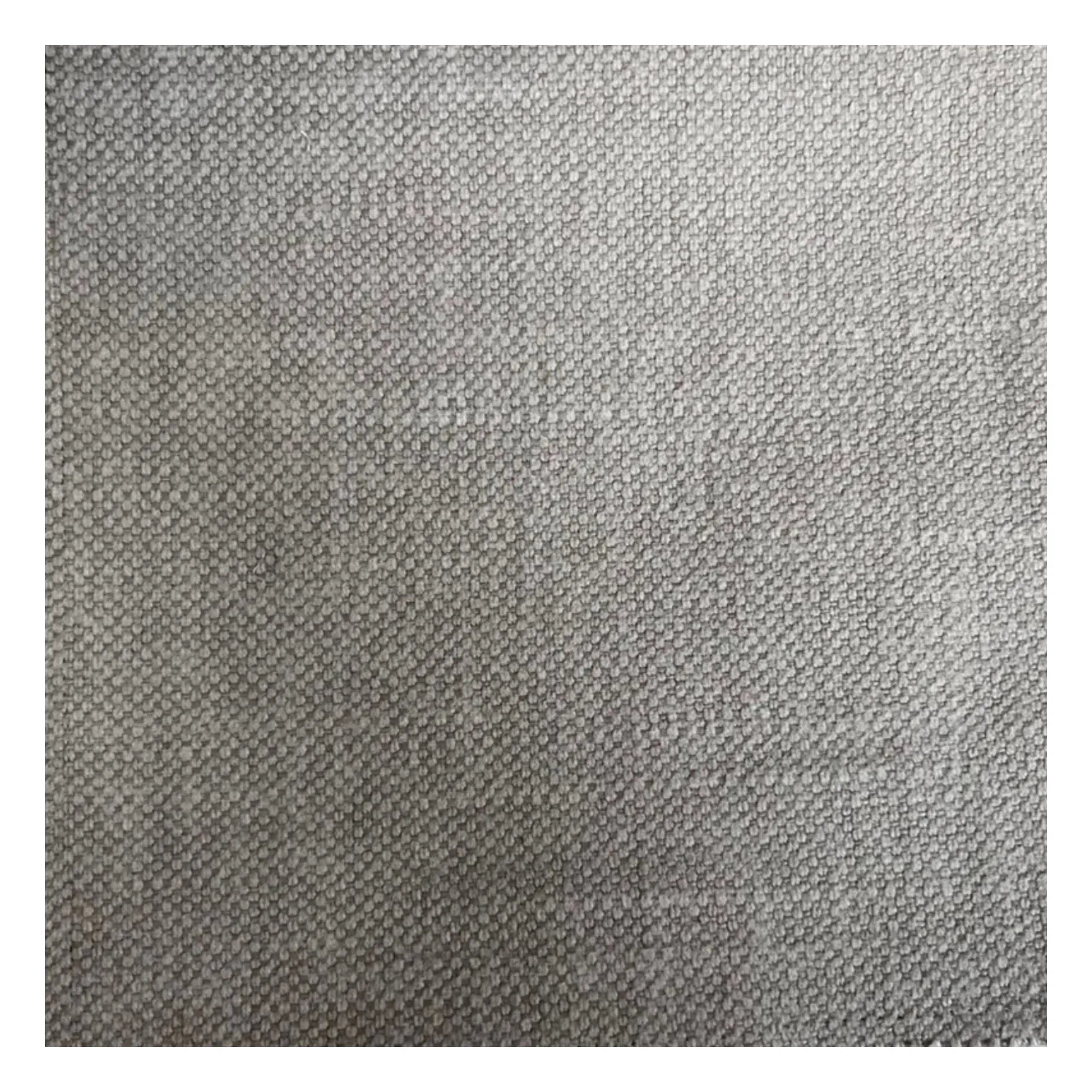 Panac Edition - Bellechasse Light 4-Person Couch Made of Cotton and Linen Fabric | Gray