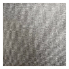 Panac Edition - Bellechasse Light 4-Person Couch Made of Cotton and Linen Fabric | Gray