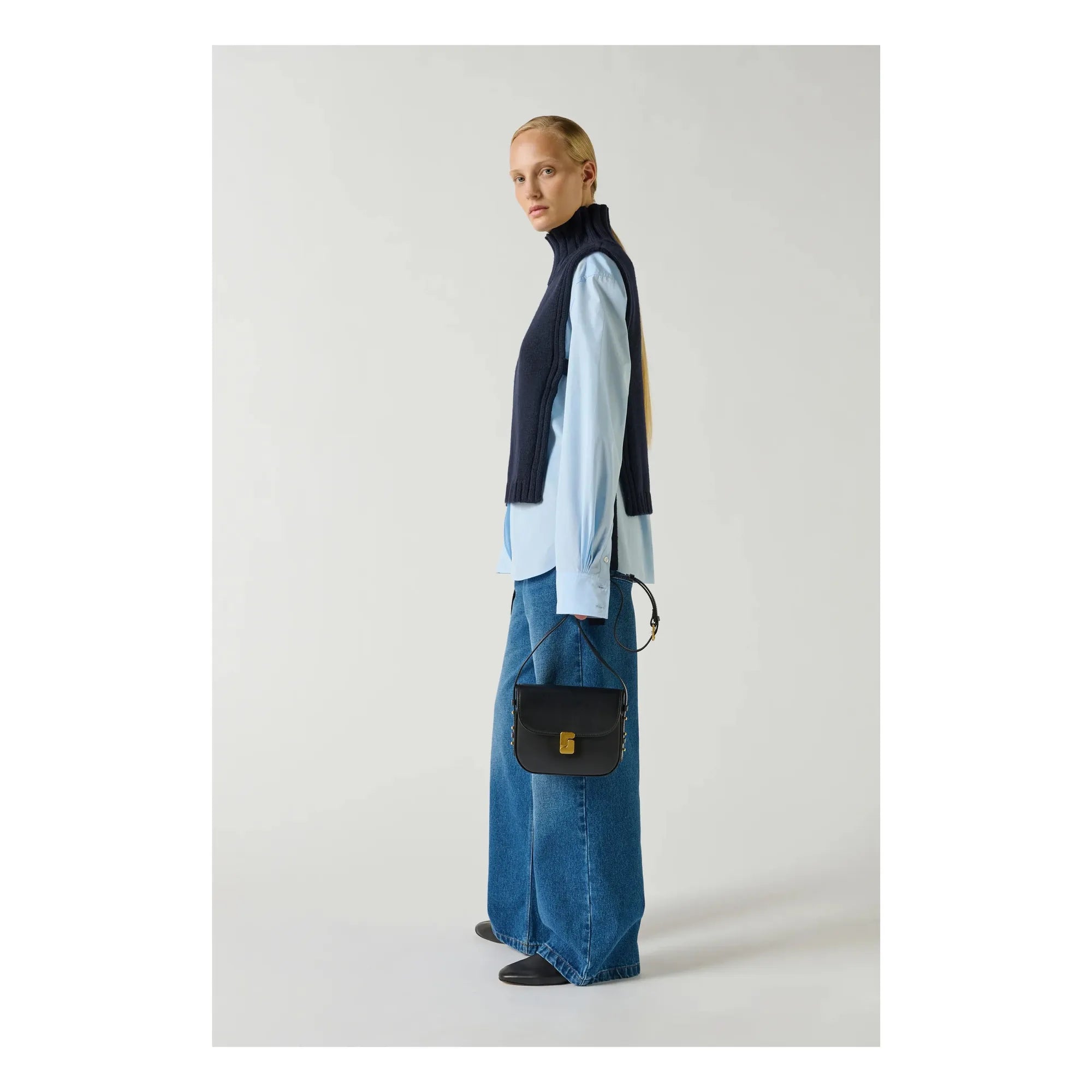 Soeur - Bellissima Leather Bag | Black