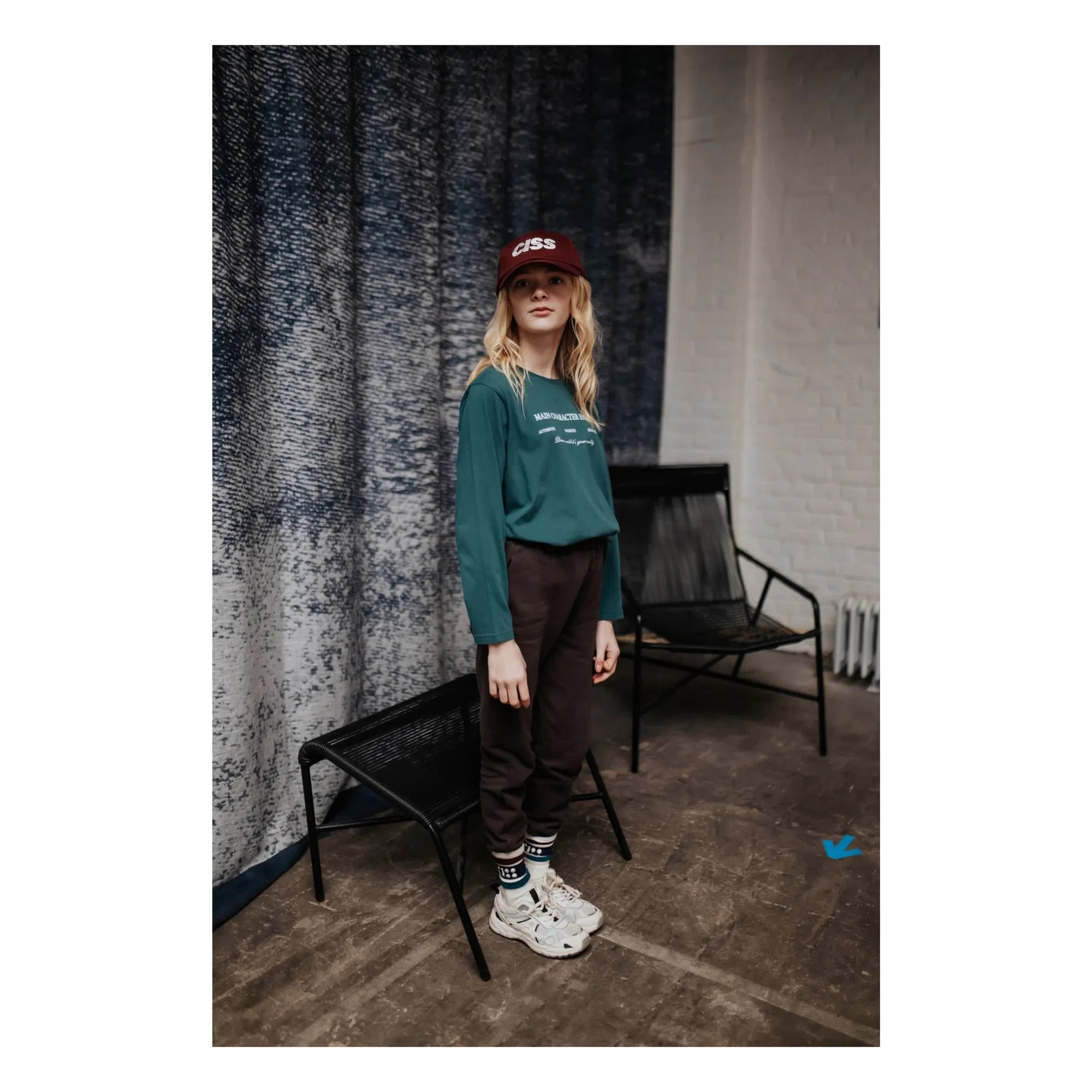 Cos I Said So - Long Sleeve T-Shirt Main Character Organic Cotton | Dark Green