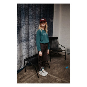 Cos I Said So - Long Sleeve T-Shirt Main Character Organic Cotton | Dark Green
