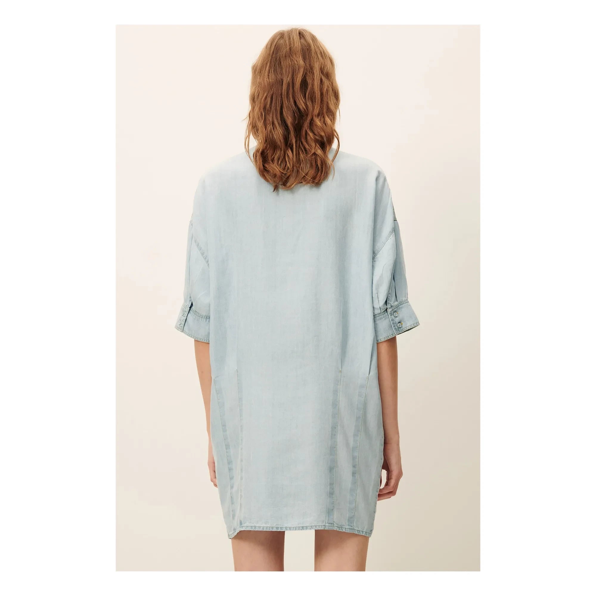 Sessùn - Fresqua Denim Dress | Light Blue