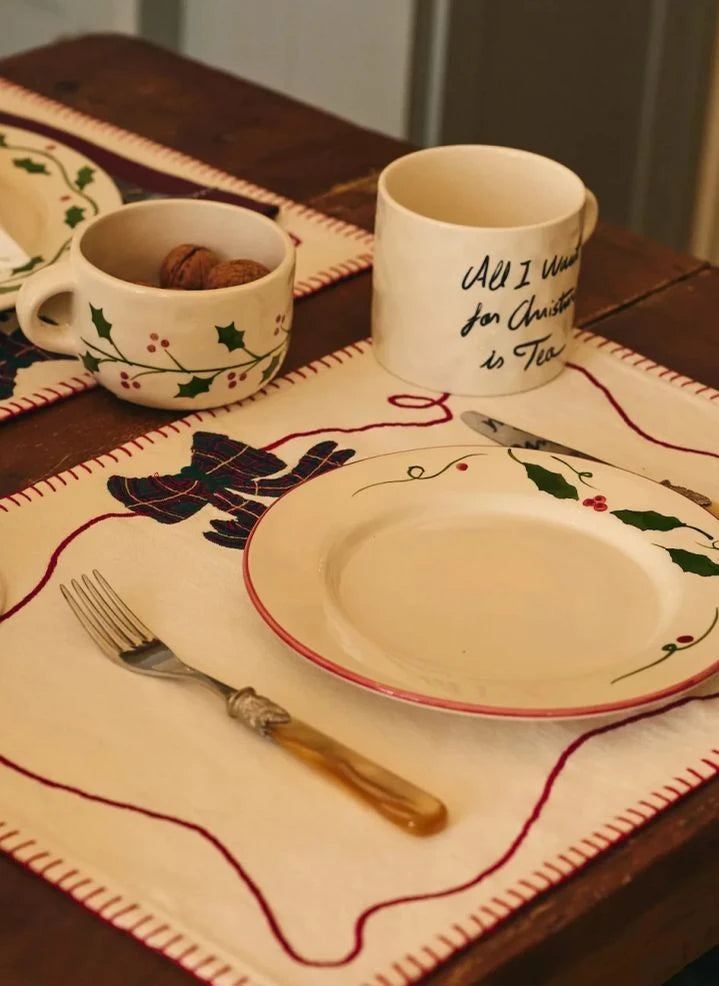 Anna + Nina - "All I Want Is Tea" Mug | White