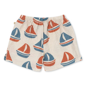 Konges Sløjd - Elliot Boats Organic Cotton Shorts | Beige