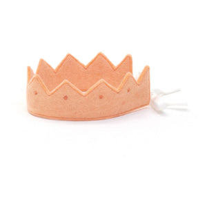 Muskhane - Felt Kumari Crown | Powder Pink