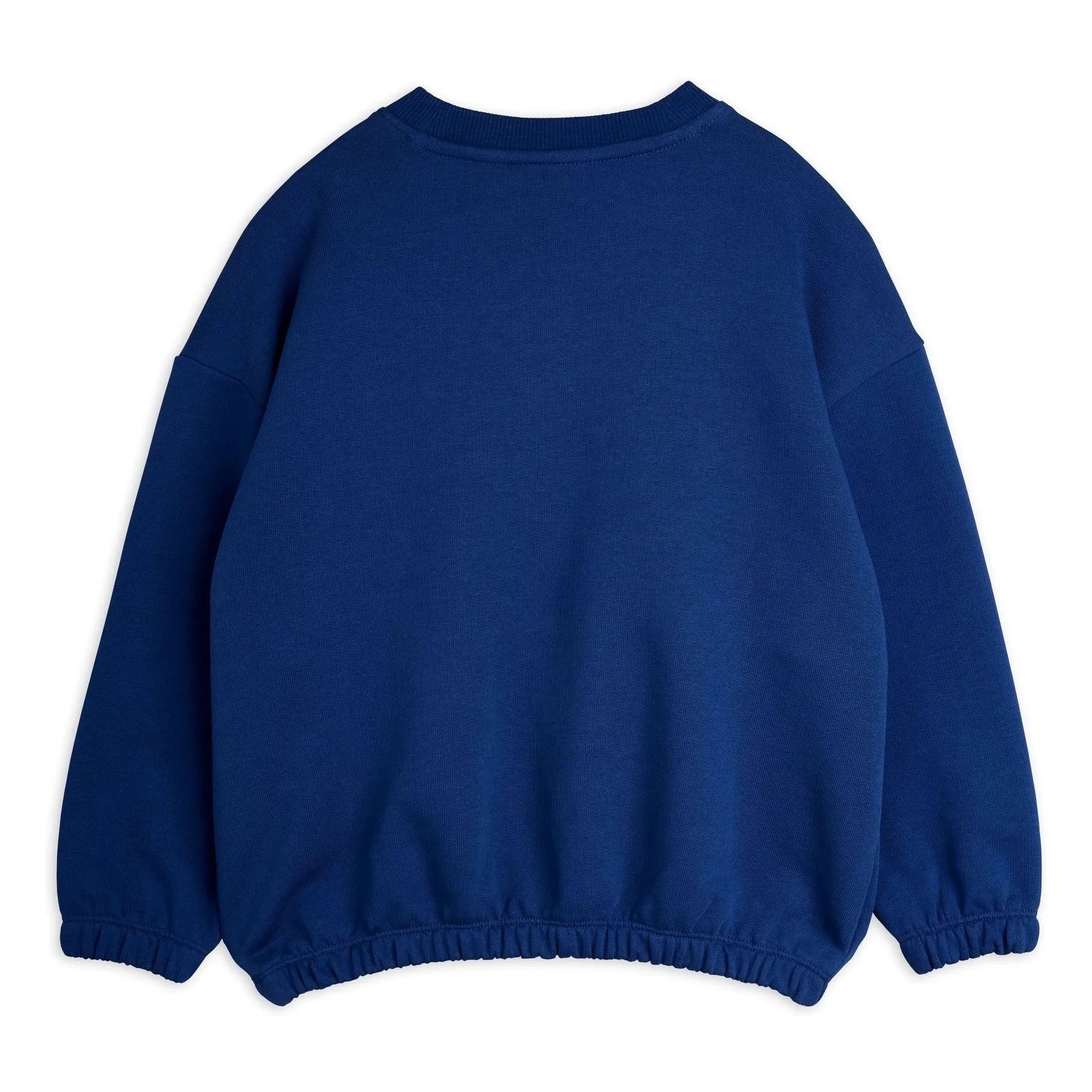 Mini Rodini - Organic Cotton Sweat Animals | Dark Blue