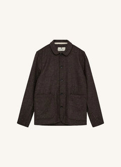 Anerkjendt - Akoscar Check Wool Overshirt | Gray