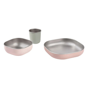 Béaba - Stainless Steel Lunch Box | Peach