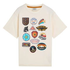 Scotch & Soda - Organic Cotton T-Shirt | Ecru