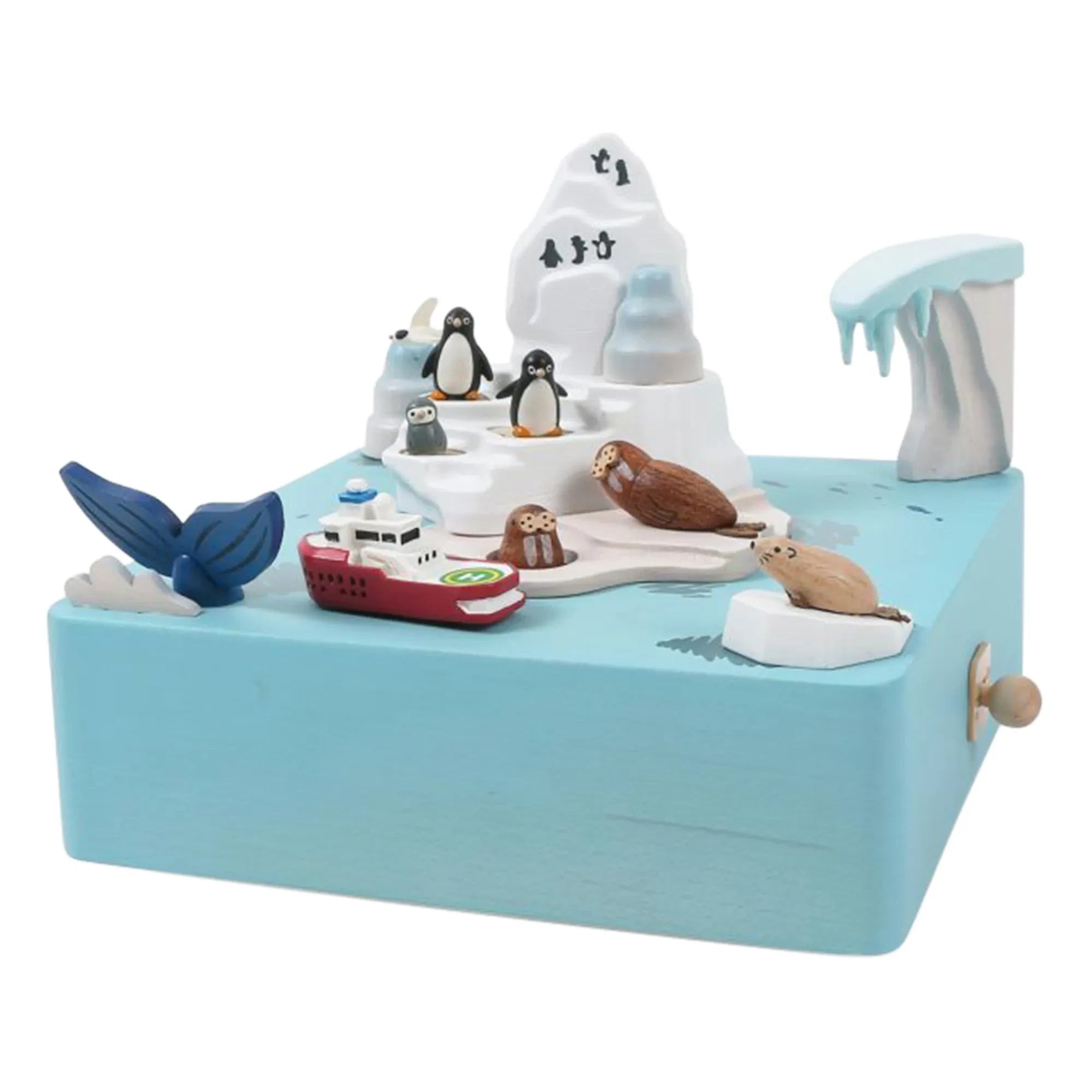Wooderful Life - Antarctic Wooden Music Box