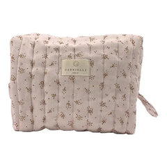 Gabrielle Paris - Organic Cotton Makeup Bag | Powder Pink
