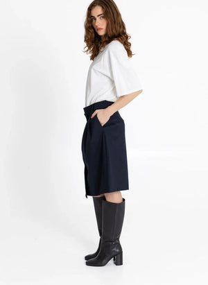 Smallable Woman - Landy Wool Skirt | Navy