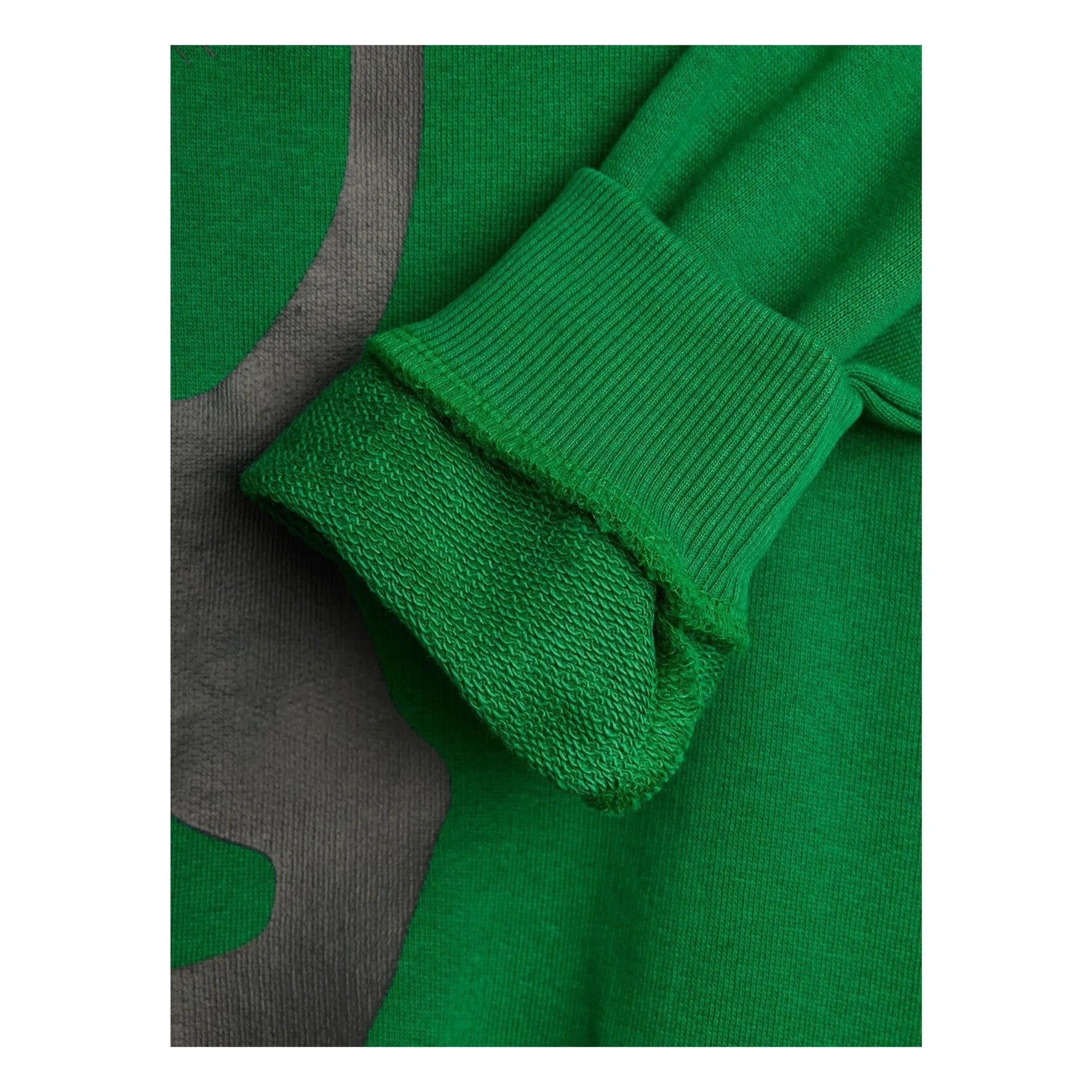 Mini Rodini - Panter organik pamuklu sweatshirt | Yeşil