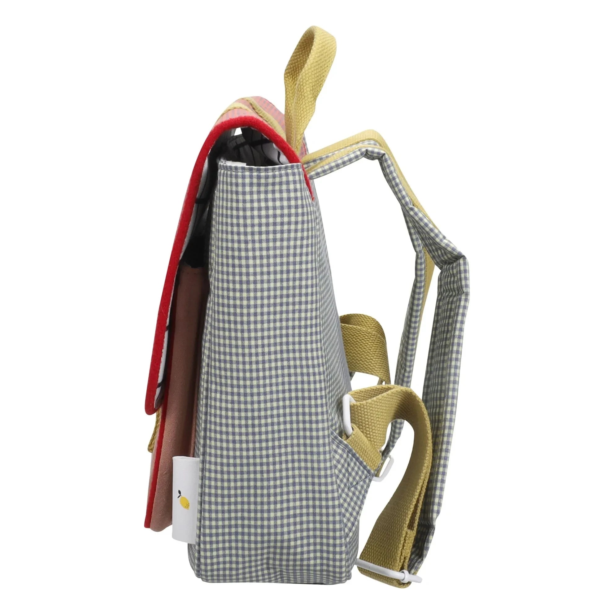 Sticky Lemon - Checkered Apple Bag | Purple