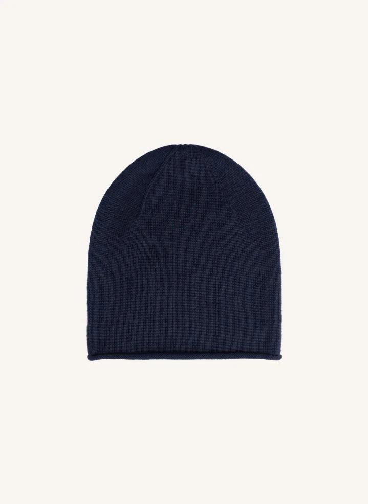 Smallable Woman - Clocker Merino Wool Beanie | Navy