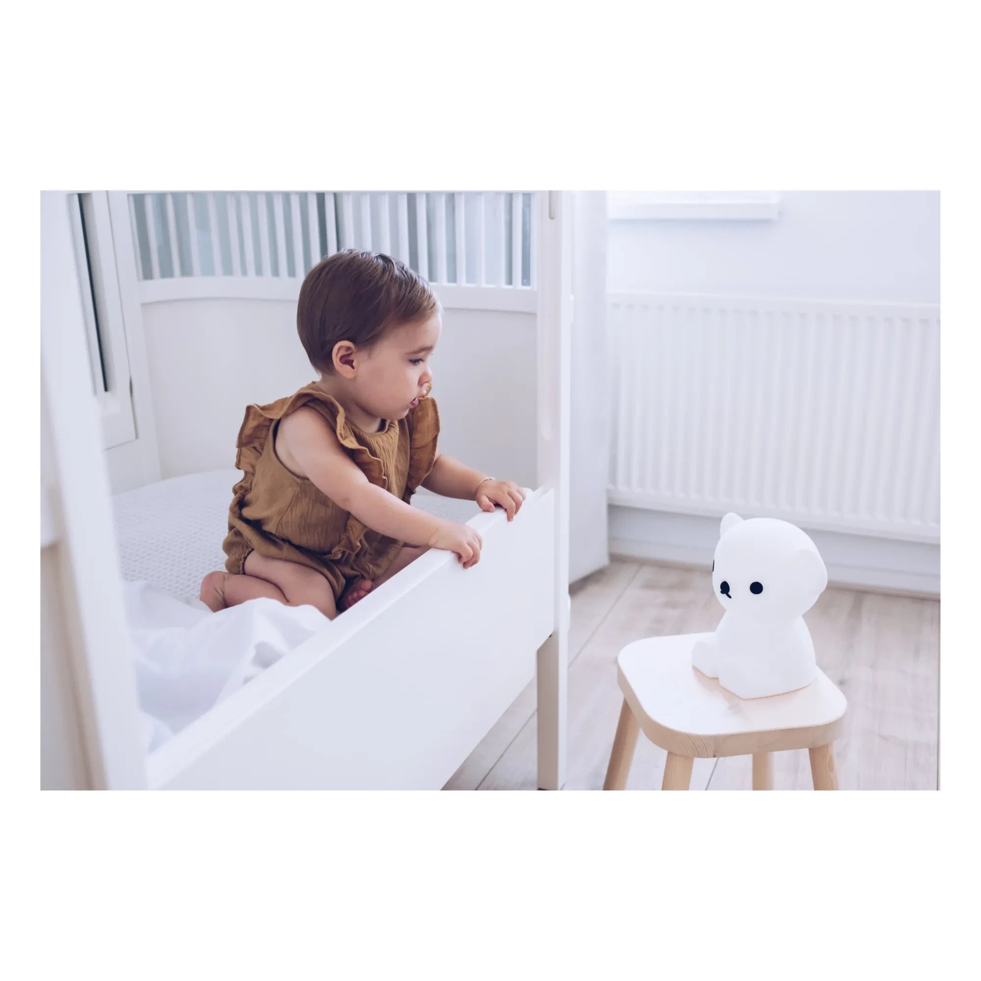 Mr Maria - Boris Soft Silicone Night Light | White